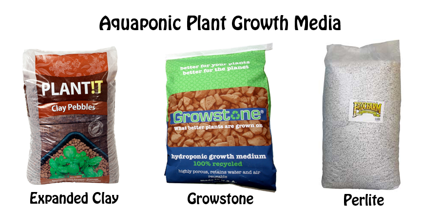 Aquaponic Plant Growth Media:  Click Here to see it in our Store!